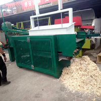 NEWEEK Moulin à copeaux de bois électrique ou diesel Machine à raser le bois pour la literie des animaux