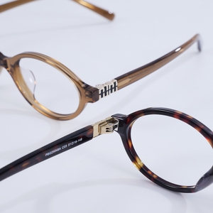 Gafas Ópticas Ovaladas de Acetato Premium Hechas a Mano, Montura Completa con Patrón de Mármol Gris, Bisagras Metálicas de Lujo, Logotipo Personalizado - Product Image 4