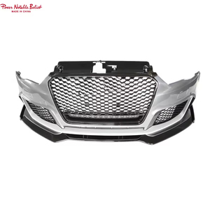 Kit Carrozzeria Stile RS3 con Paraurti Anteriore, Griglia Nera e Labbro Anteriore per <span class=keywords><strong>Audi</strong></span> <span class=keywords><strong>A3</strong></span> S3 8V 2013 <span class=keywords><strong>2014</strong></span> 2015 2016 - Product Image 2