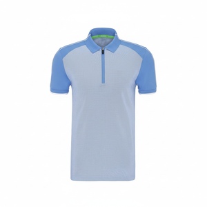 Boutons sur mesure pour polos en jersey 100% coton Matériau solide - Product Image 1