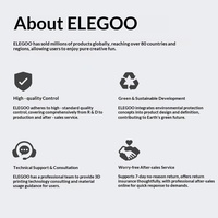 Filamen Cetak 3D ELEGOO PLA 175mm 1kg Spool; Material Kompatibel FDM untuk Printer Photon Mono X A1 P2S