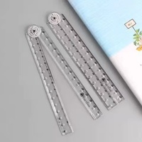 Règle pliable en plastique incassable de 30 cm pour salles de classe, maison et bureau
