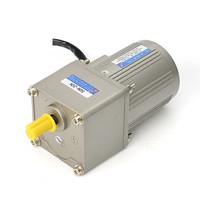 Moteur réducteur AC grand couple basse vitesse monophasé 110V 90W moteur à engrenages AC