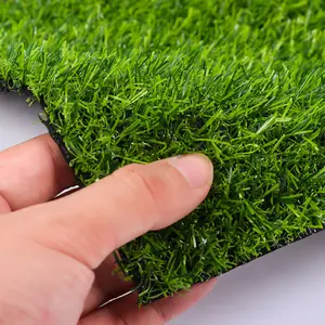 Gute Wasser durchlässigkeit grüner Gras Teppich Innen Kunstrasen Wohnkultur Garten Kunstrasen Rasen