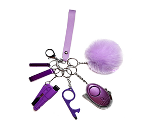 Venta al por mayor de suministros de <span class=keywords><strong>autodefensa</strong></span> Gadgets de protección de emergencia Llavero Mujeres Conjunto de alarma de seguridad Llavero de <span class=keywords><strong>autodefensa</strong></span> - Product Image 6