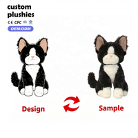 Peluche cheval bleu clair mignon, jouet en peluche moelleux, poupée en peluche de dessin animé, coussin de sommeil doux pour enfants, cadeau d'anniversaire ou de fêtes