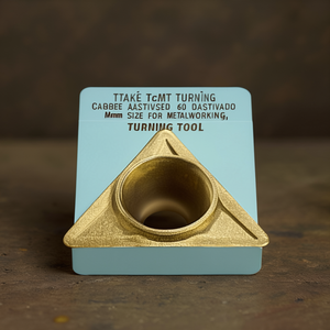 Plaquette de tournage Ttake Tcmt 60 degrés positive, taille Mm, pour le travail des métaux - Product Image 3