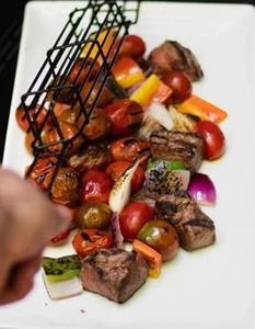 Panier à <span class=keywords><strong>Kebab</strong></span> antiadhésif avec manche en bois pour barbecue - Product Image 6