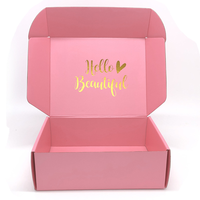 Boîte en carton ondulé pliable en papier kraft en gros avec logo personnalisé et doublure en éponge pour l'emballage de sushis et l'expédition alimentaire