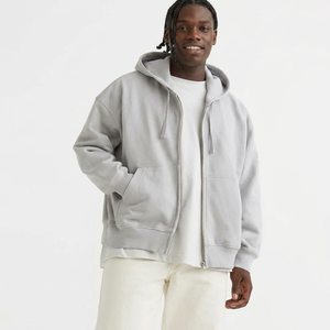 Sweat à capuche de fitness pour homme personnalisé de haute qualité, 100 % coton, nouveau, respirant, avec fermeture éclair camouflage, fortement recommandé pour les sweats à capuche avec fermeture éclair et logo. - Product Image 1