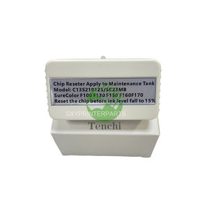 C13S210125 S2101 SC23MB Réinitialiseur de réservoir d'entretien Compatible pour <span class=keywords><strong>Epson</strong></span> <span class=keywords><strong>F100</strong></span> F130 F160 F170 SC-<span class=keywords><strong>F100</strong></span> SC-F130 SC-F160 SC-F170 - Product Image 4