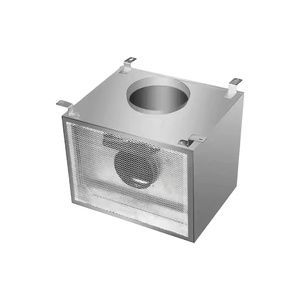Hotte de cuisine commerciale en acier inoxydable, électrique, ventilée, type split, avec compatibilité coque pour utilisation en extérieur - Product Image 1
