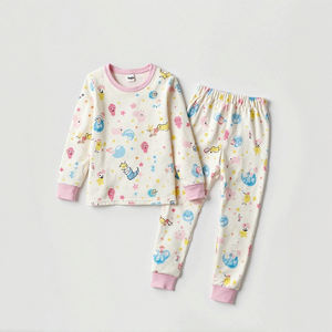 Pyjamas OEM Hongbo pour adolescents Fabricant unisexe Vêtements pour enfants en bambou et viscose coton Vêtements de nuit pour enfants de 4 à 14 ans - Product Image 5