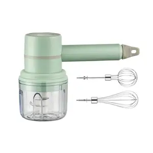 Wireless Portable Electric Food Mixer Hand Blender 3 Speeds High Power Dough Blender Kitchen Egg Beater Foamer Cake Mixer