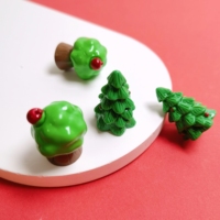 Accessoires de jardin féerique en miniature 3D, figurines de terrarium DIY, ornements, fournitures de décoration de Noël