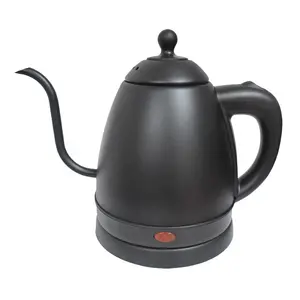 110v uk thermostat stainless steel coffee drip gooseneck water pot boiler electric coffee kettle gooseneck electric kettle