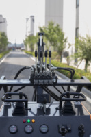 Attache de pelle hydraulique pour mini-chargeuse compacte sur chenilles, équipement de terrassement