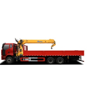 Trung Quốc nóng bán GSQS400-5 xe tải gắn Cẩu Phong Cách Mới 16 tấn <span class=keywords><strong>container</strong></span> <span class=keywords><strong>Side</strong></span> loader Trailer - Product Image 1