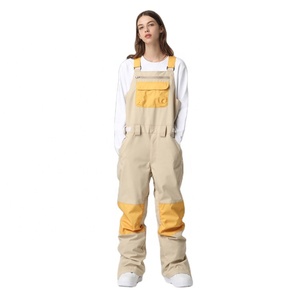 Ropa deportiva Ropa de esquí y nieve Pantalones de esquí al aire libre para <span class=keywords><strong>mujer</strong></span> Pantalones de snowboard Traje de esquí Pantalones con <span class=keywords><strong>tirantes</strong></span> - Product Image 1