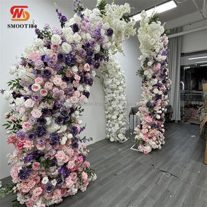 ซุ้มดอกไม้ประดิษฐ์ดีไซน์ใหม่เรียบตกแต่งซุ้มดอกไม้สำหรับงานอีเว้นท์ - Product Image 6