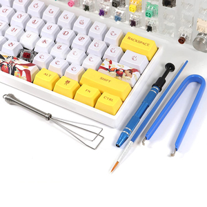 Kit di Lubrificazione Universale 5 in 1 <span class=keywords><strong>per</strong></span> Switch <span class=keywords><strong>GPL</strong></span> 205G0 con Estrattore <span class=keywords><strong>per</strong></span> Tasti, Supporto <span class=keywords><strong>per</strong></span> Steli, Spazzola e Lubrificante <span class=keywords><strong>per</strong></span> Tastiera - Product Image 4