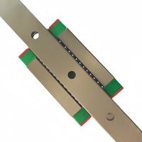 Rail de guidage linéaire miniature en acier chromé MGN7 avec patin MGN7C/MGN7H, roulement micro-rail linéaire pour pièces d'usinage CNC