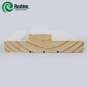 Legno personalizzato Whosale bianco pino Primed legno doppio Rabbet telaio porta - Product Image 1