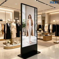 Afficheur LCD couleur HRAY 49 pouces 72 NTSC 60Hz pour centre commercial, promotion de marque en intérieur, OEM ODM personnalisé