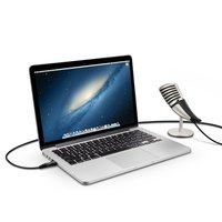 Profesyonel Taşınabilir Kablolu Metal Kondenser Bilgisayar Mikrofonu Şok Tutucu Kardiyoid/Çok Yönlü Desen 50Hz-16KHz