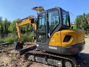 Excavadora de cadenas XE60GA de 6 toneladas, excavadora hidráulica compacta, motor Yanmar confiable, cabina con aire acondicionado de lujo, alto par de giro, lista para enviar - Product Image 6