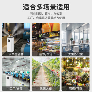 Ultrasonic Top Fill <b>Humidifier</b> 21L Large Capacity Commercial Industrial Use High Volume Atomizing Sprayer - Product Image 3