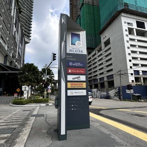 Sistema de Señalización Independiente OEM, Señalización de Pilar, Información Direccional, Guía de Mensajes, Tótem Urbano, Señalización de Poste - Product Image 2