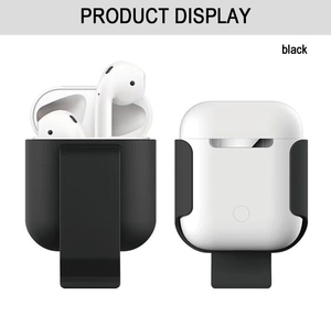Leyi Factory Outlet Auriculares a prueba de golpes <span class=keywords><strong>PC</strong></span> Cubierta de transporte Clip de cinturón para AirPods 3 <span class=keywords><strong>Pro</strong></span> - Product Image 3
