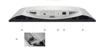 Monitor S2425HS 24 Inci Full HD IPS Tanpa Bingkai 100Hz Dengan Speaker Terintegrasi, Dapat Dipasang VESA untuk Bisnis, Rumah, dan Hiburan