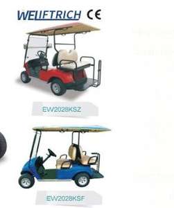 Carrito de golf eléctrico de 2 + 2 asientos, carro 2021 Weliftrich para 4 asientos - Product Image 2