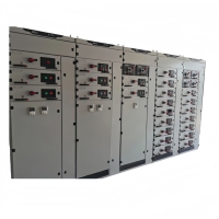 Armoire de commutation basse tension GCS AC, panneau de distribution d'énergie modulaire, construction en acier laminé à froid/acier inoxydable