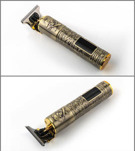 Cortadora de pelo profesional multiusos para hombres, recortadora recargable con cuchillas de acero inoxidable, corte de pelo esencial - Product Image 6