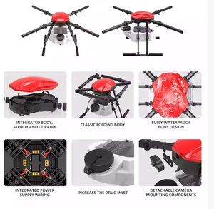 Industrial 16L Intelligent Agricultural UAV Carbon Fiber Frame with 4K GPS <b>Kit</b> for Delivery & Precision Farming - Product Image 6