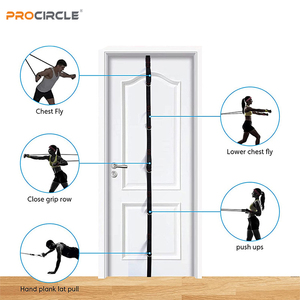 <span class=keywords><strong>Sangle</strong></span> d'ancrage de <span class=keywords><strong>porte</strong></span> WB-F2055 pour bandes de résistance accessoire de gymnastique d'ancrage multi-points pour le fitness à domicile - Product Image 4