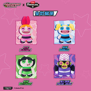 Fuggler Ufficiale Originale Simpatico Mostro Dentato Powerpuff Girls Bambola di Peluche Mostro Dentato Orribile e Carino Blind Box Giocattolo Decorativo Divertente - Product Image 3