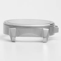 Fabrication CNC OEM ODM en acier inoxydable pour accessoires de montres, surface de cadran métallique, logo personnalisé