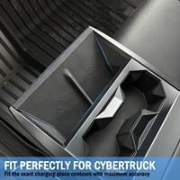 Tesla Cyber truck Wireless Lade matte Center Console Wireless Charging Silikon Pad für Tesla Cyber truck 2024 Zubehör