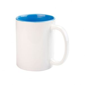 Taza de Sublimación de Alta Calidad AAA de 11 oz, Taza de Cerámica con Interior de Color, Personalizable, para Cerveza o Té, Venta al por Mayor - Product Image 1