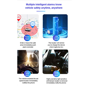 טרaccar gps רכב מחיר רכב רכב ציוד גפ 4 גרם ג '/bidou + ליברות שלושה מצב איתור מיקום איתור התקן - Product Image 5