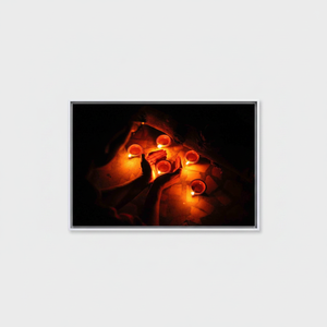 Decoración de pared en lienzo impreso: arte místico de la adivina, lienzo con marco blanco - Product Image 2