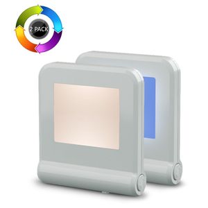 Veilleuse à brancher en gros avec capteur crépusculaire, lampe LED colorée 0,5W à économie d'énergie pour chambre et salle de bain - Product Image 5