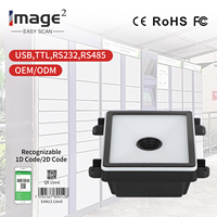 Lector de Códigos de Barras EM23 de Alto Rendimiento, Lector de Códigos QR CODE128 CODE39 DATAMATRIX, Módulo Escáner de Entrada Segura USB