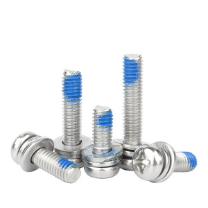 M2 M3 M4 X8 M5 M6 M8 M9 Carbon thép mạ kẽm Torx kết hợp máy vít Bolt với đồng bằng phẳng máy giặt và mùa xuân máy giặt - Product Image 3
