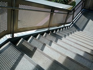 Nhôm đục lỗ kim Loại Dây Thép Rèm tường lưới trang trí cho phân vùng cầu thang và trang trí nội thất - Product Image 3