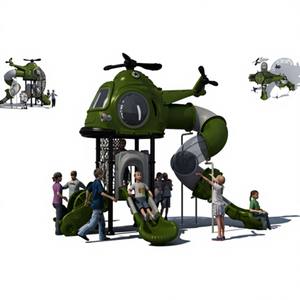 Equipo de <span class=keywords><strong>Juegos</strong></span> <span class=keywords><strong>Infantiles</strong></span> Profesional <span class=keywords><strong>para</strong></span> Exteriores con Tobogán de Acero y Plástico <span class=keywords><strong>para</strong></span> Jardín, Escuela y <span class=keywords><strong>Parques</strong></span> Públicos - Product Image 1